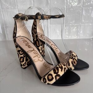 Sam Edelman Leopard Print Heels